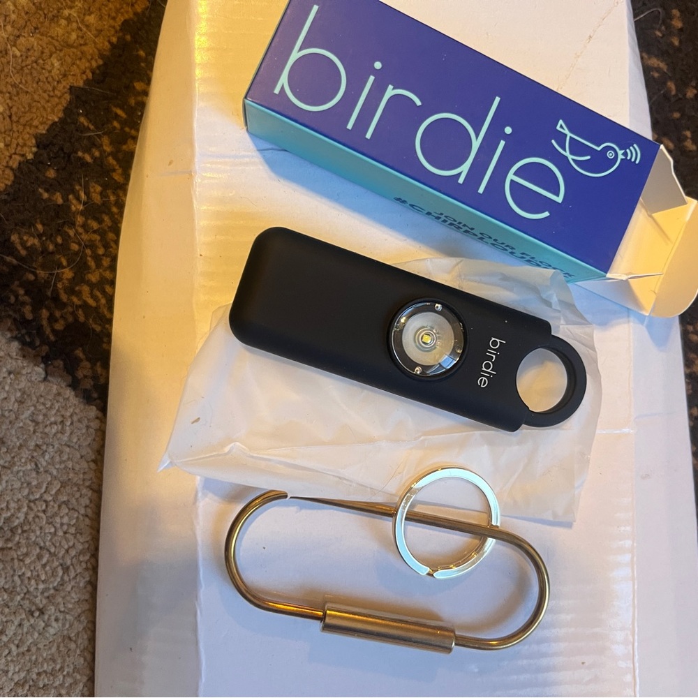 *NIB ~Black Birdie Personal Safety Alarm